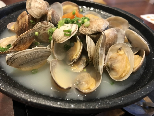 あさりのうま辛炒め