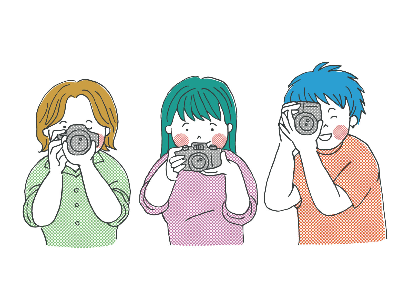 写真を撮る