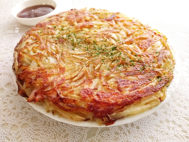 ガレット風ポテトサラダ